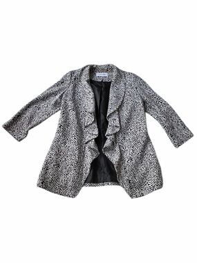 Black and white jacket